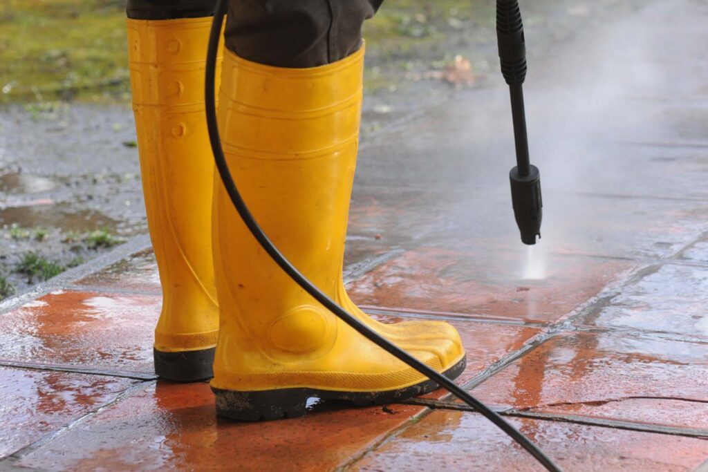 Pressure Wash Your Deck